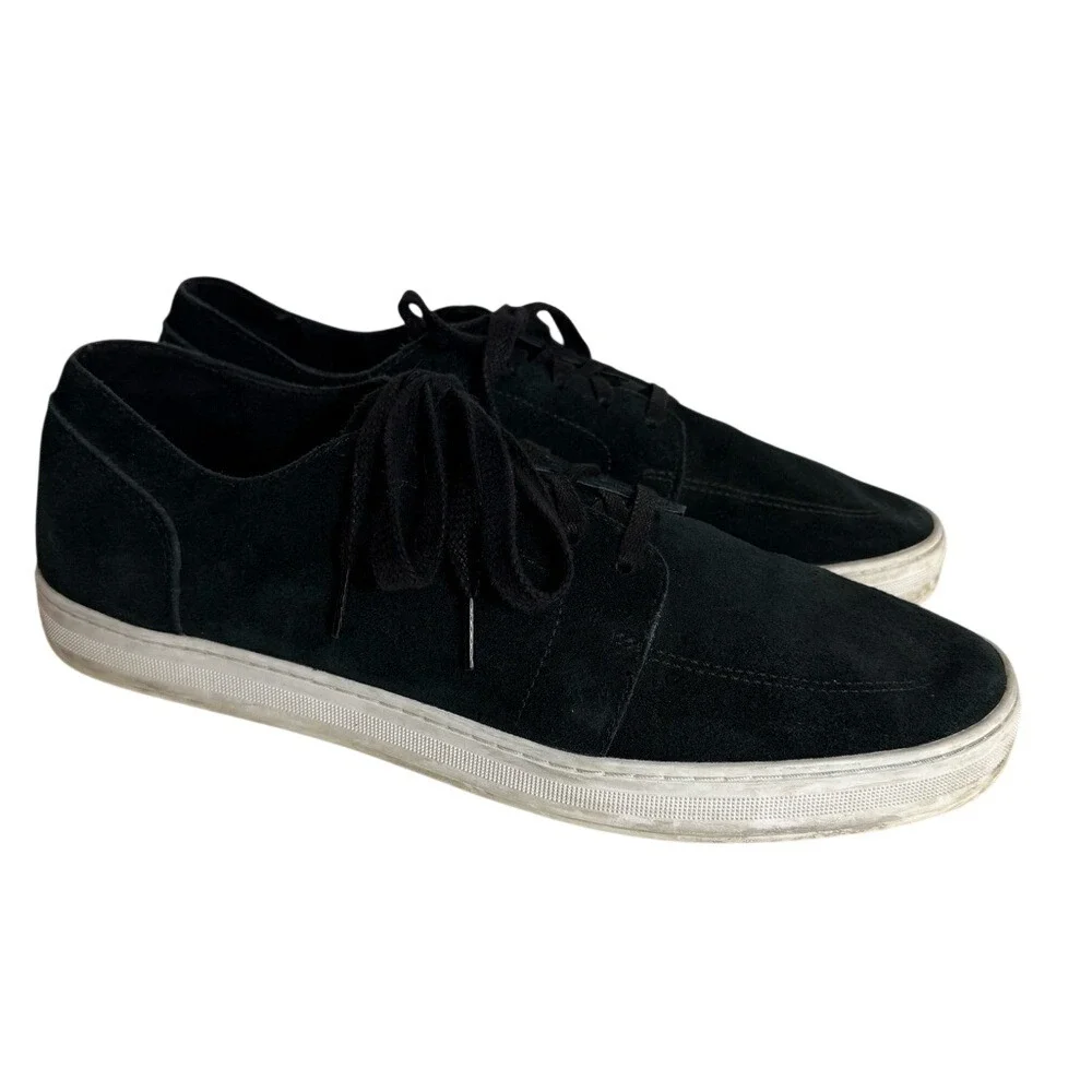 Sorel Mens‎ Caribou Waterproof Low Sneaker Black Suede Lace Up Shoes Size 12